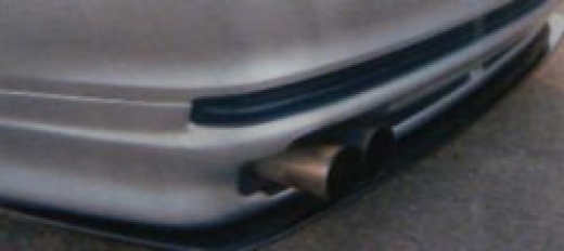 BMW E46 hátsó lökhárító toldat