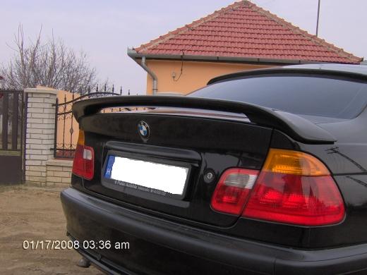 BMW E46 hátsó szárny