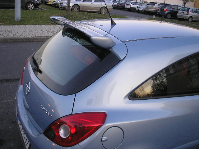 Opel Corsa D tetőszárny