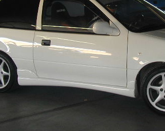 Suzuki Swift I küszöbspoiler, GT, 3 ajtós
