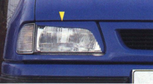 Seat Cordoba I/Ibiza II szemöldök, évjárat: 1993-1999, 6K